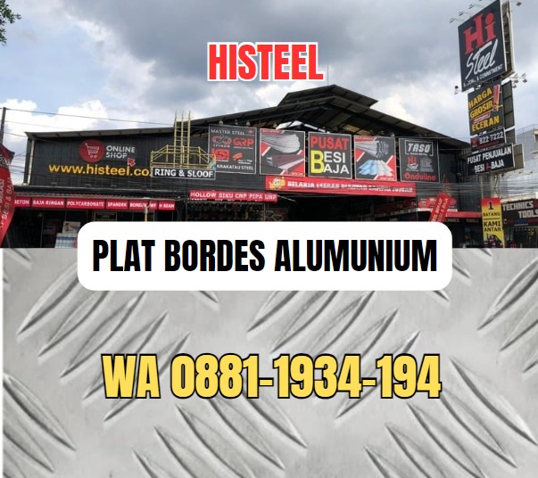 Jual Plat Bordes Aluminium Bogor