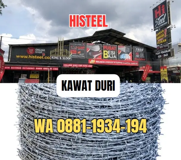 Jual Kawat Duri Tahan Karat Surabaya