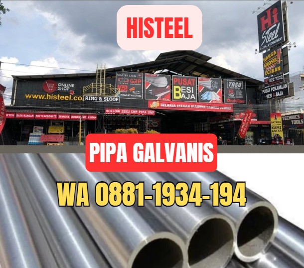 Jual Pipa Galvanis di Bekasi