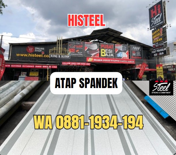 Jual Atap Spandek Terdekat Bogor