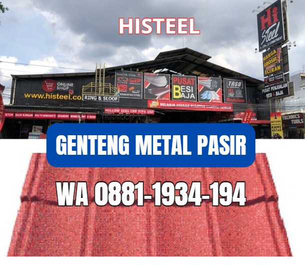 Jual Genteng Metal Pasir Terdekat Tangerang