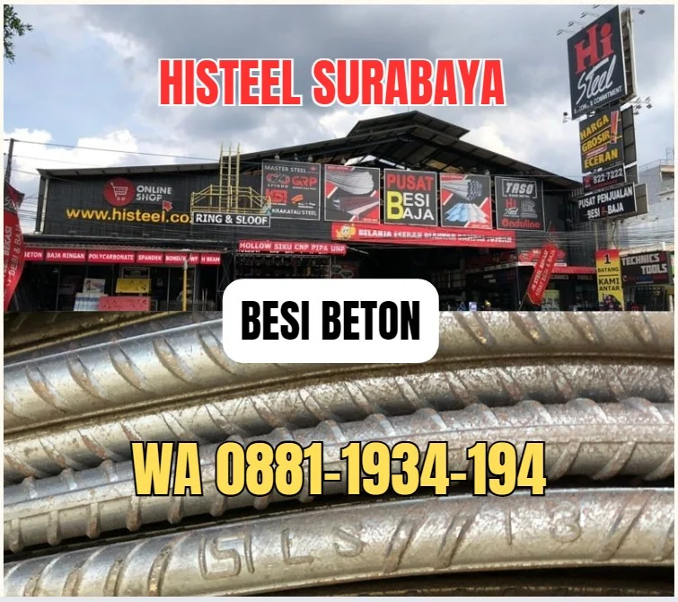 Jual Besi Beton SNI di Kupang NTT
