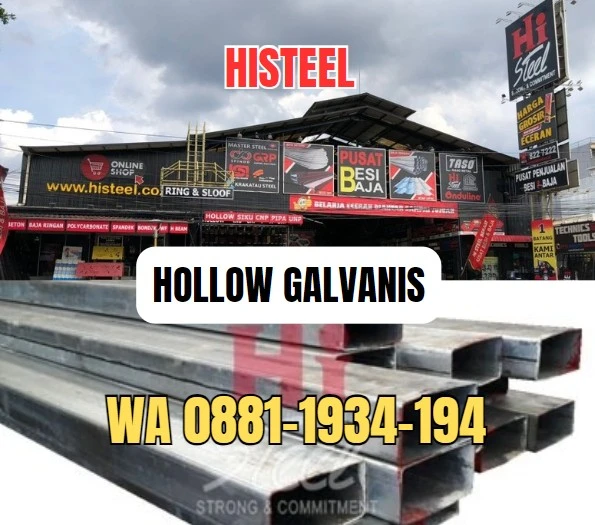 Jual Besi Hollow Galvanis di Kupang NTT