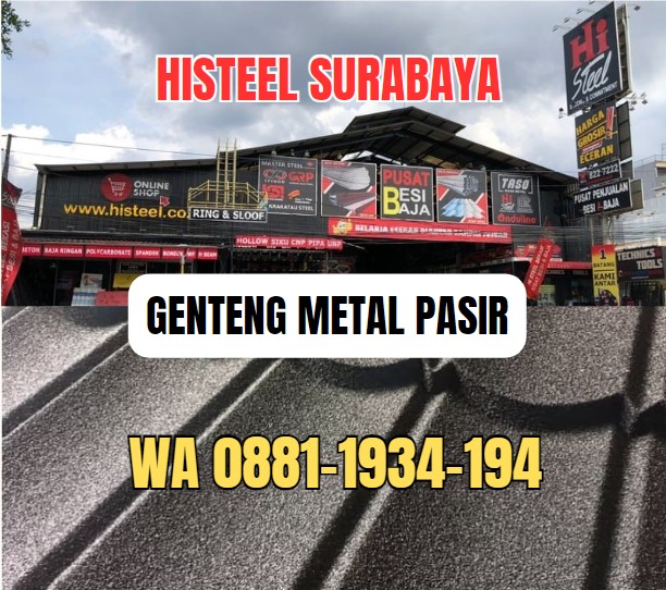 Jual Genteng Metal Pasir terdekat Surabaya