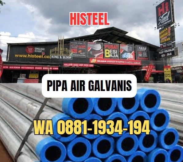 Jual Pipa Air Galvanis di Bima NTB