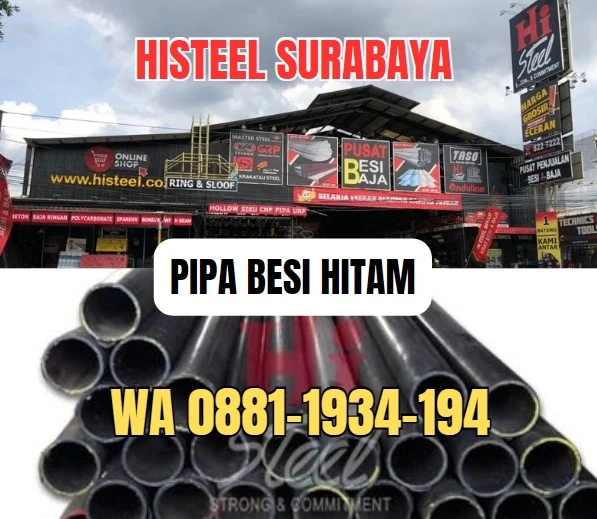 Jual Pipa Besi Hitam di Sumbawa NTB