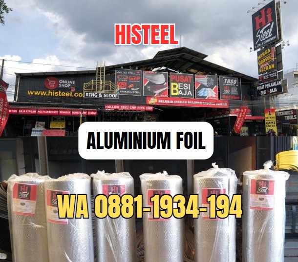 Jual aluminium foil di Bekasi